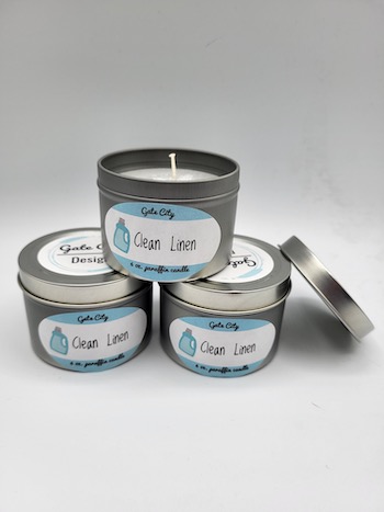Clean Linen candles